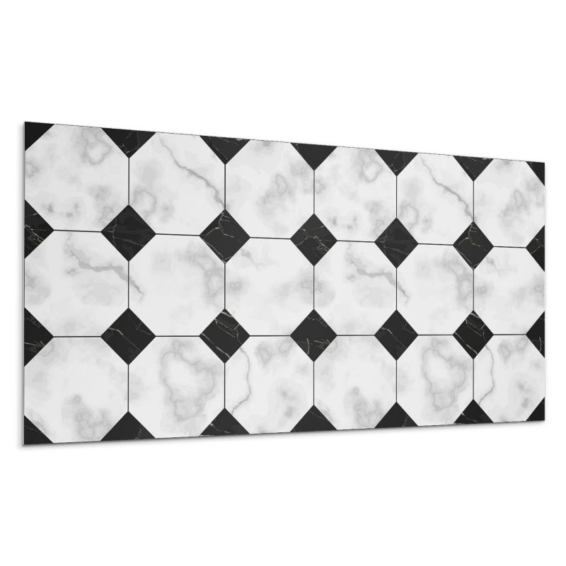 Panel samoprzylepny Wallfluent 120x60 cm Stylowe kształty w geometryce 1 szt.