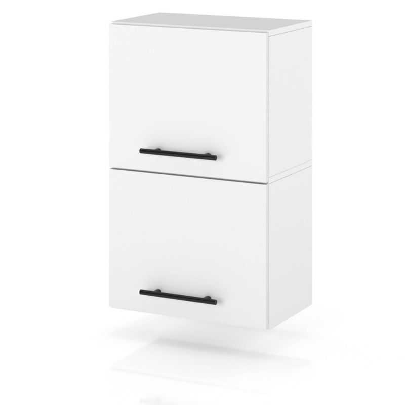 Szafka Kuchenna Hurtownia-Mebli Wisząca Klapowa W40K sPremium 40cm Biały Mat Biały Mat 40x32x72 cm 1szt.