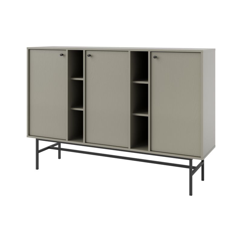 Komoda trzydrzwiowa Bonni Sakai 3 3F T823 Eukaliptus 1 szt.