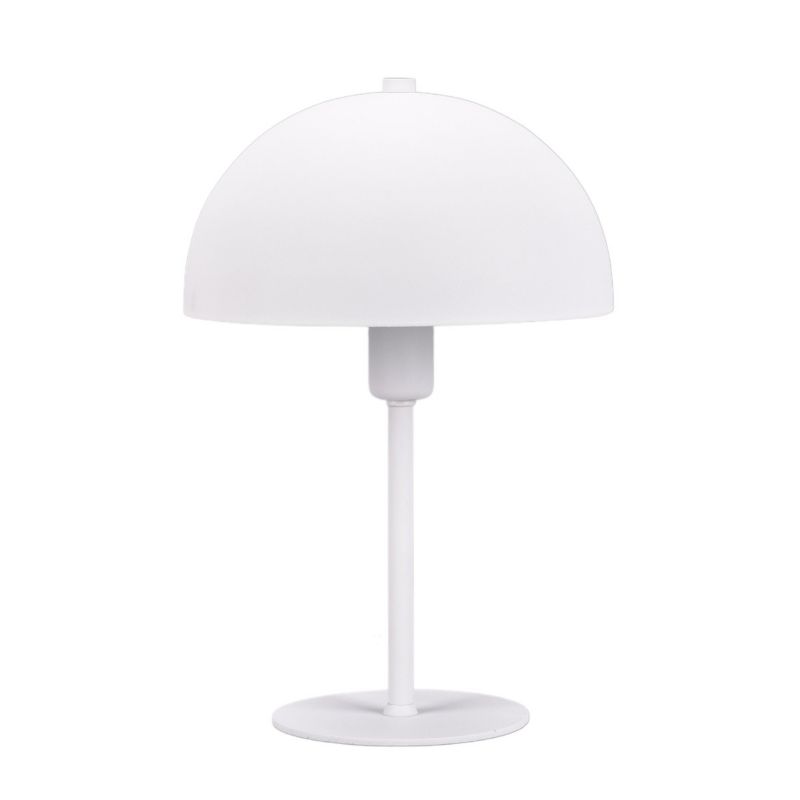 Lampa stołowa Trio Nola biała 1 x E14 x 28W IP20 wym: 30.5 x 20 x 20 cm metal - 1 szt.