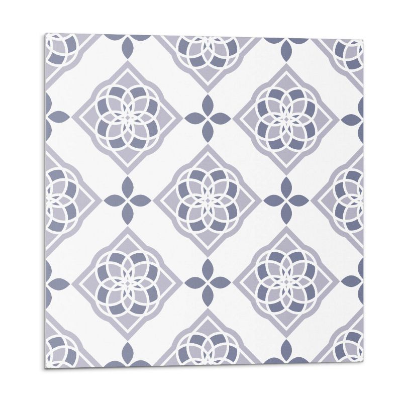 Kafelki samoprzylepne Wallfluent 50x50 cm Wzór rombów w nowoczesnej geometrii 4 szt.