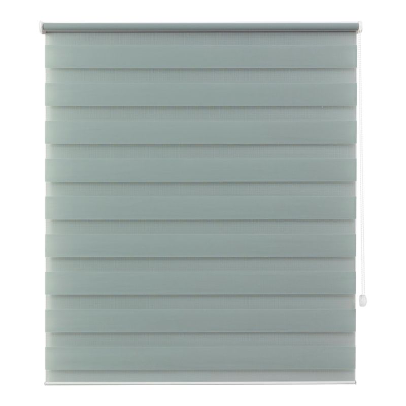 Roleta dzień/noc GoodHome Elin 107,3 x 160 cm seledynowa