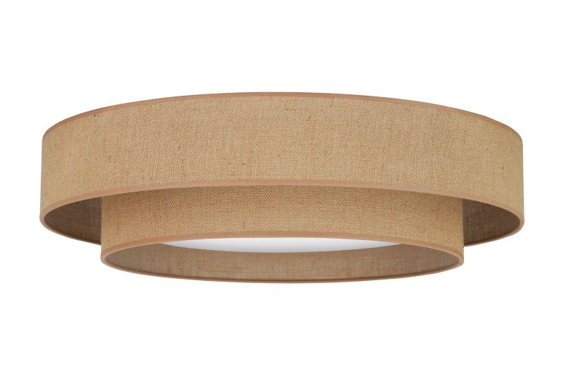 Plafon Duolla Boho LED juta / juta