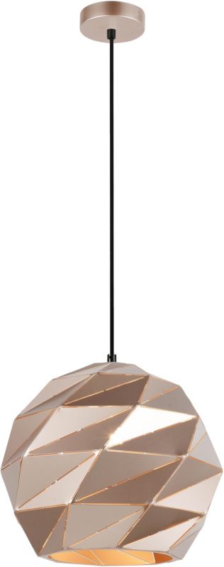 Lampa wisząca Palermo 1 x 40 W E27 rozmiar L złota