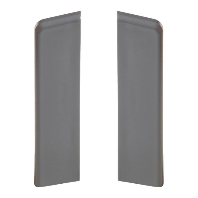 Zakończenie do listwy PCV LDO ciemnoszare 2 szt.
