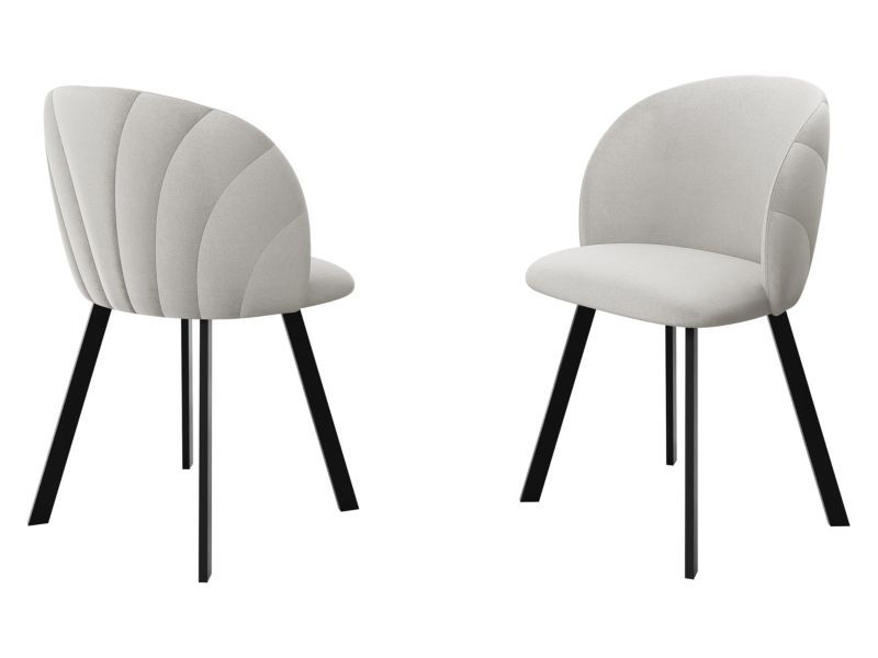 Krzesło MIRJAN 24 tapicerowane K99 perłowy 1 szt.