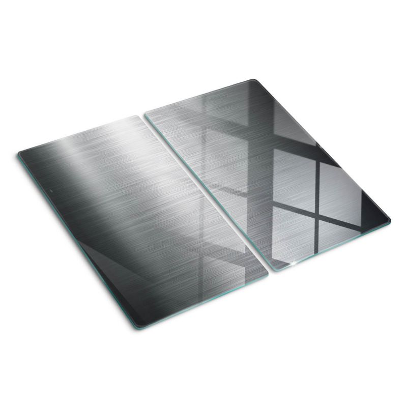 Deska szklana Tulup Metalowe tło 30x52 cm 2 szt.