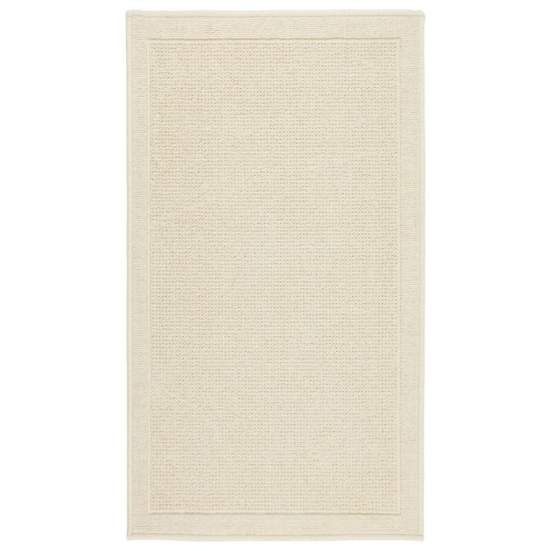 Dywanik łazienkowy Lino 73x135 cm e-floor bawełna egipska ramka beżowy 1 szt