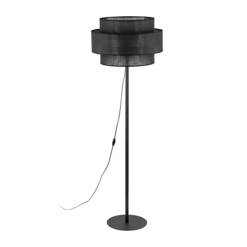 Lampa Podłogowa Tk-Lighting Calisto Black 1 - 1szt.