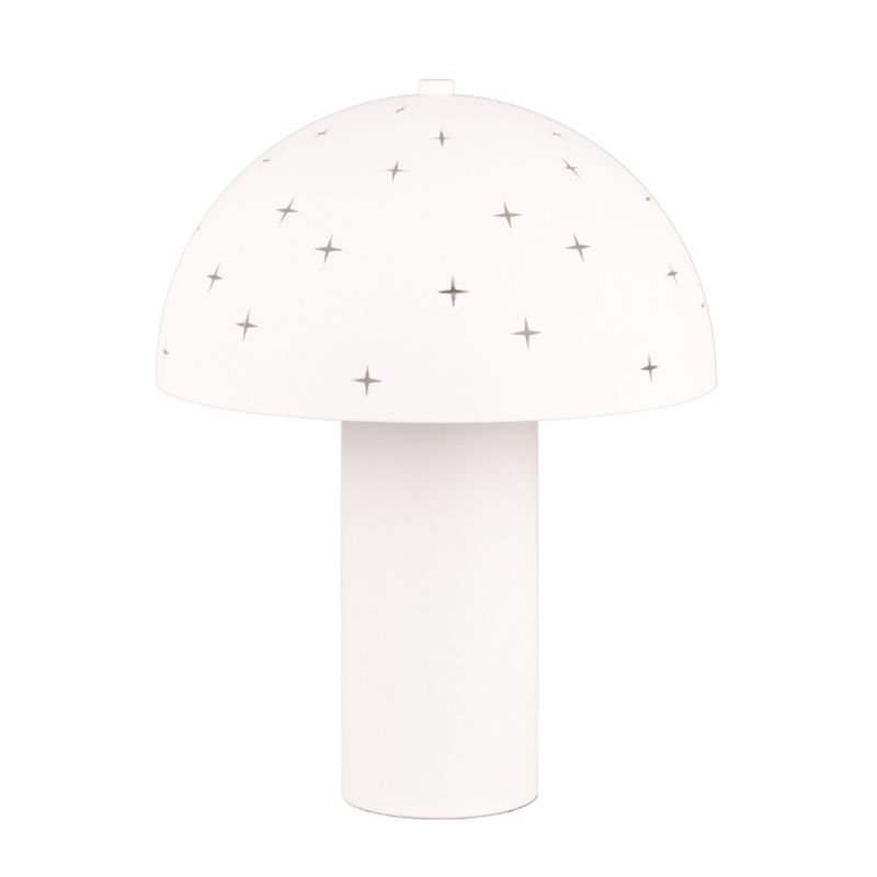 Lampa stołowa RL Seta biała 1 x E14 x 28W IP20 wym: 32.5 x 25 x 25 cm metal - 1 szt.