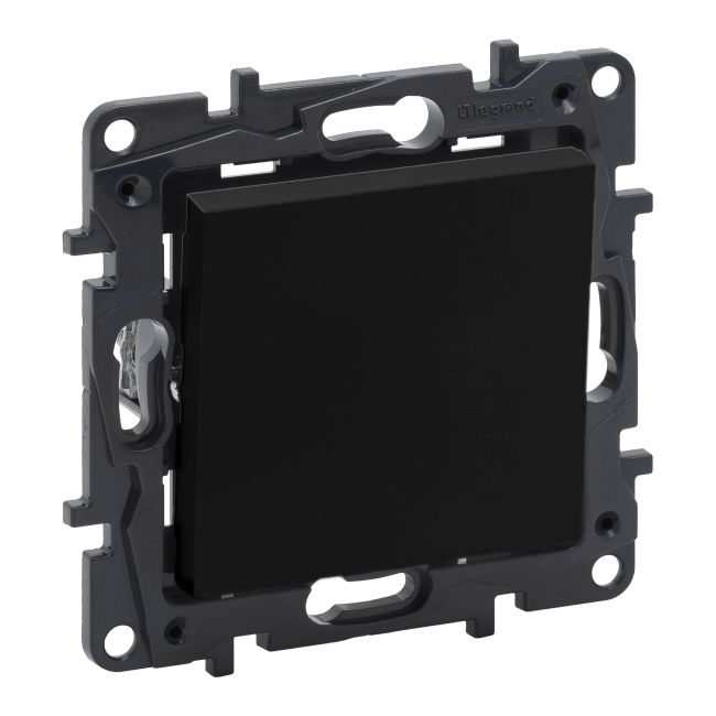 Łącznik dzwonkowy Legrand Niloe Step czarny