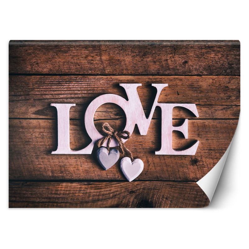 Fototapeta Feeby Napis Love 3D 100x70 1 szt