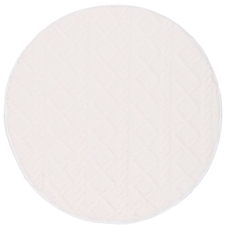 Dywanik łazienkowy Multidecor New Style 3D 67 cm koło kremowy 1 szt.