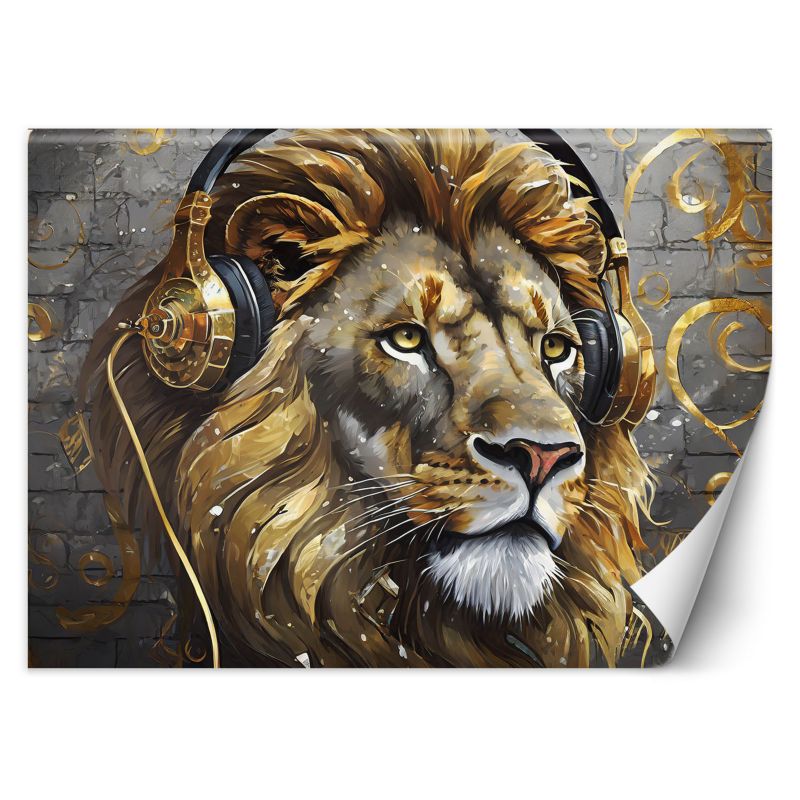 Fototapeta Feeby Muzyka Lew Zwierzęta 400x280 1 szt