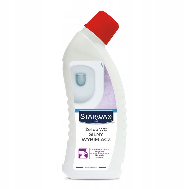 Żel do WC Starwax Silny Wybielacz 750 ml