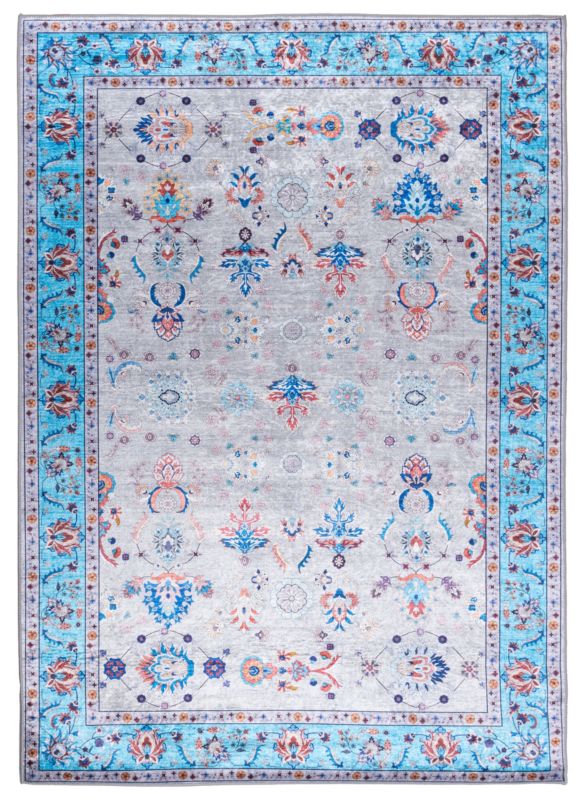 Dywan Multidecor Print Shine 120 x 170 cm klasyk turkusowy 1 szt.