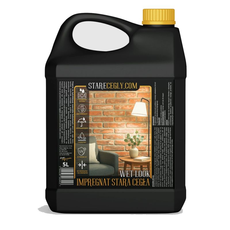 Impregnat do płytek dekoracyjnych z efektem pogłębienia koloru Stare Cegły 5 L. 1 szt.