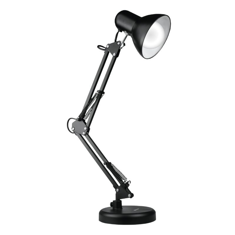 Lampka biurkowa składana, DPM, czarna, 1szt