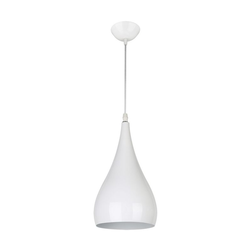 Lampa wisząca Struhm Justa 2654 biała do kuchni 1xE27 x 1 szt.
