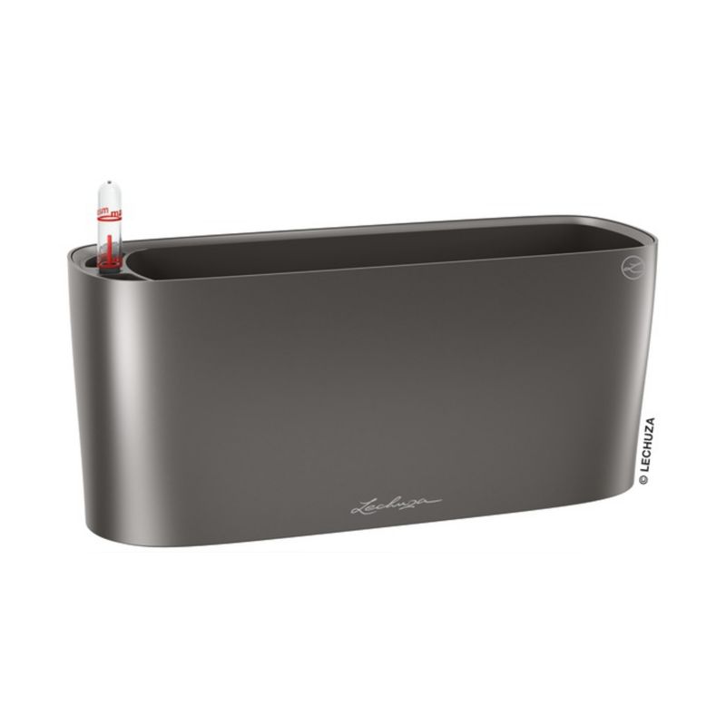 Doniczka Lechuza Do Domu Ogrodu DELTA 20 Antracyt 1 szt