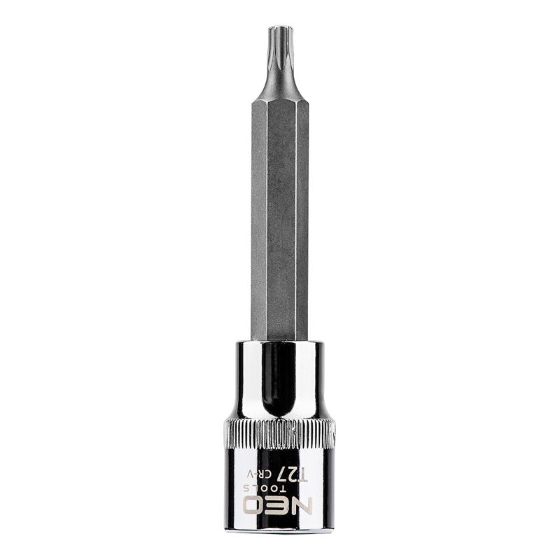 Końcówka Torx na nasadce 1/2" NEO TOOLS T27 x 100 mm 1 szt.