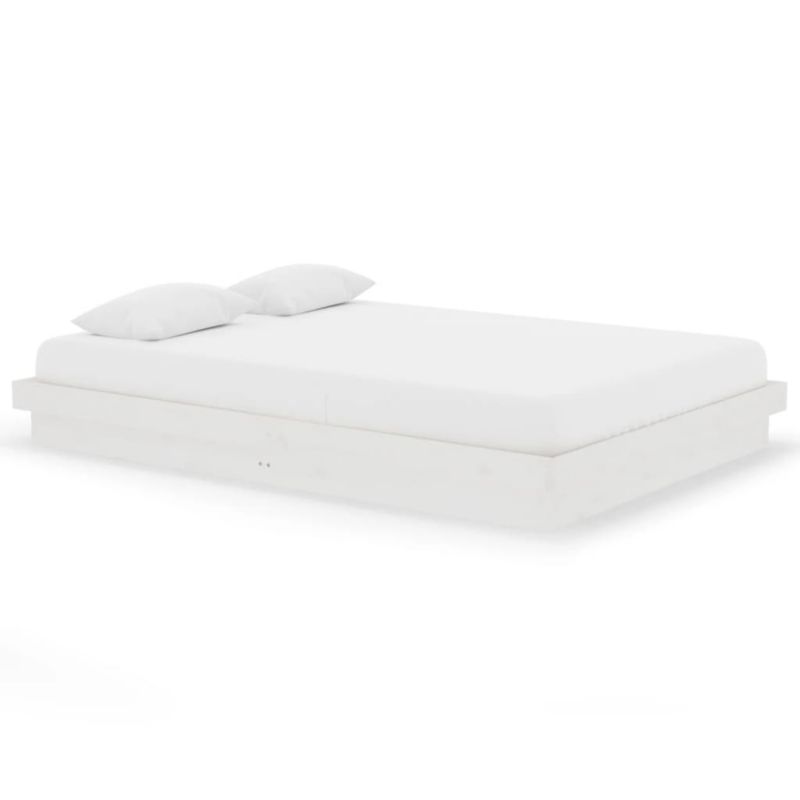 Łóżko drewniane WaszeMeble 140x200 cm biały WM-819908 1 szt.