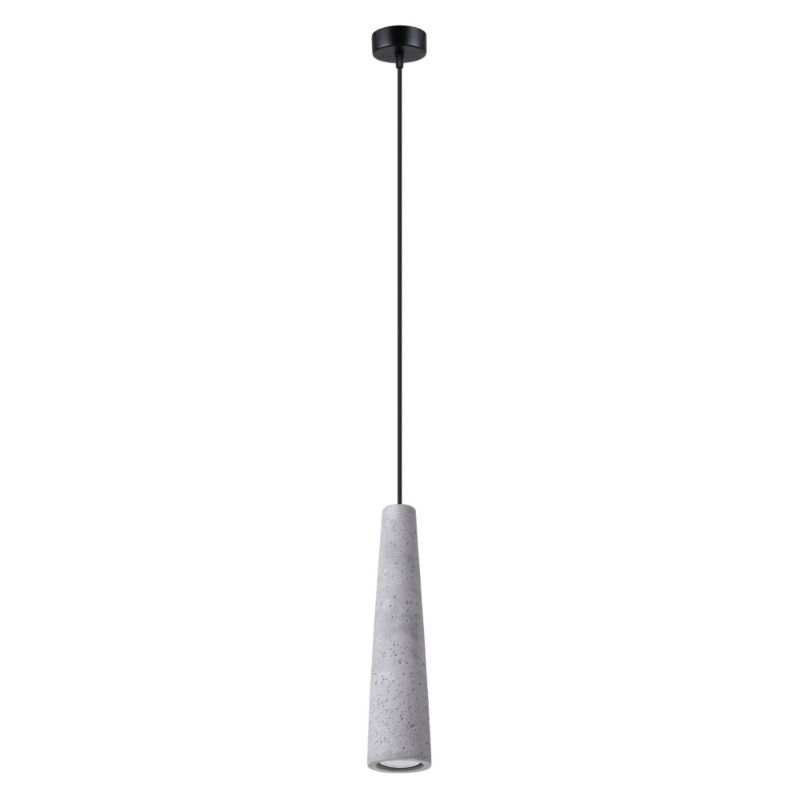 Lampa wisząca Sollux Lighting ELECTRA beton 1 szt.