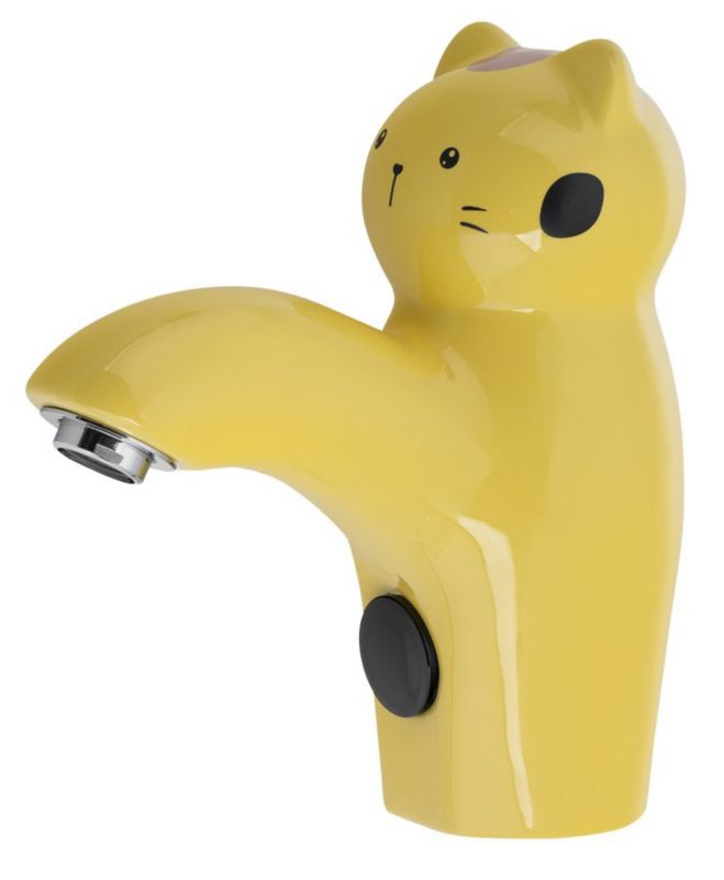 Bateria umywalkowa Sapho ceramiczna stojąca 6V DC 4xAA z czujnikiem ruchu kot 1szt