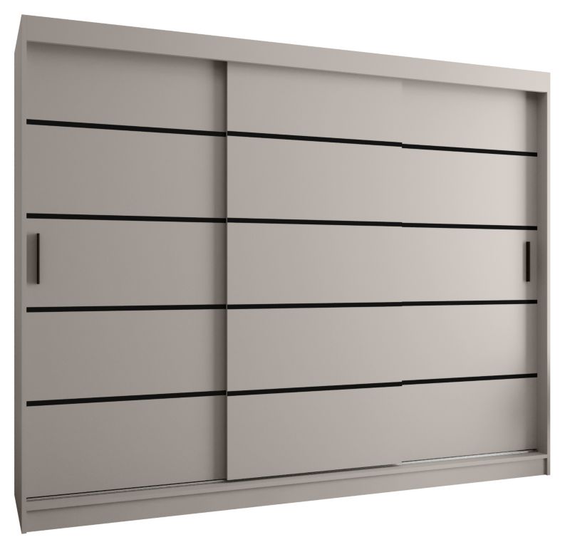 Szafa przesuwna Abiks RUBINO V1 250 kaszmir 1szt.