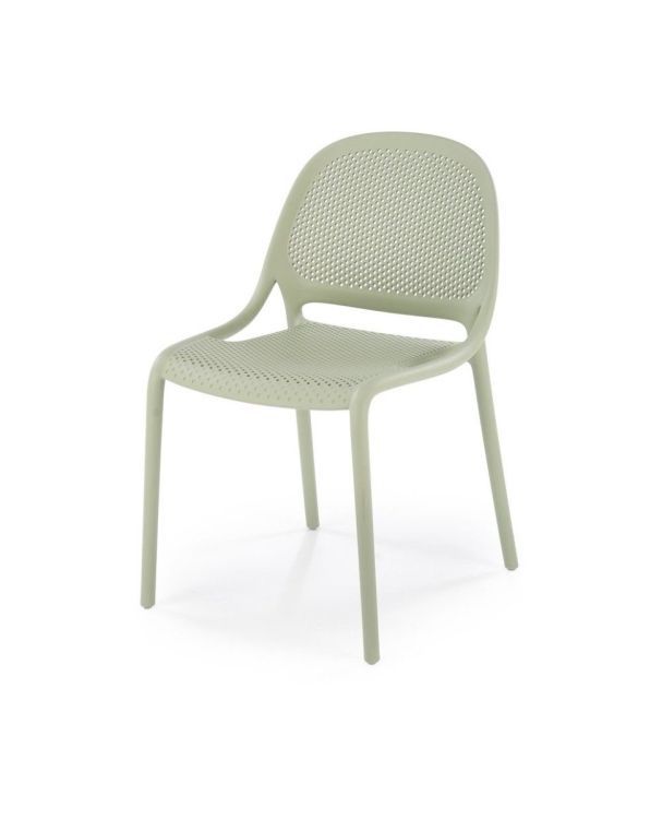 Krzesło Halmar K532 miętowe z tworzywa PVC 1 szt