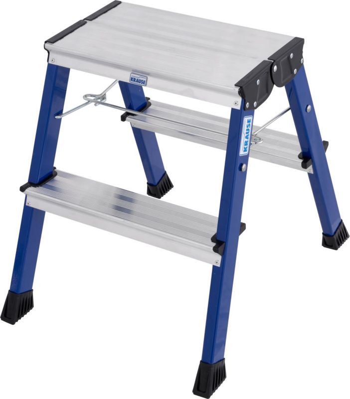 Schodki składane KRAUSE Rolly 2x2 niebieskie 1 szt.