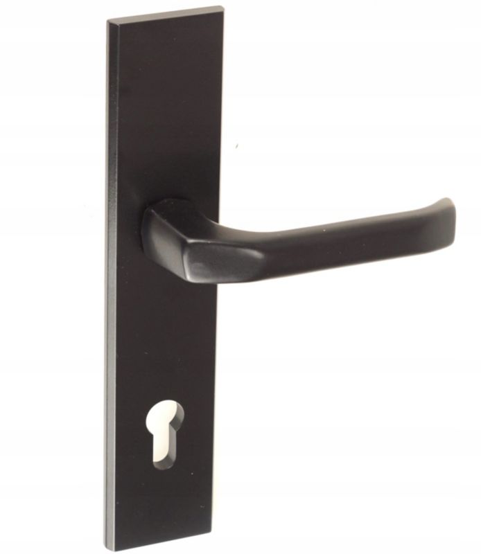 Klamka Drzwiowa FEINZ 90 Mm Wkład Czarna 1 szt.