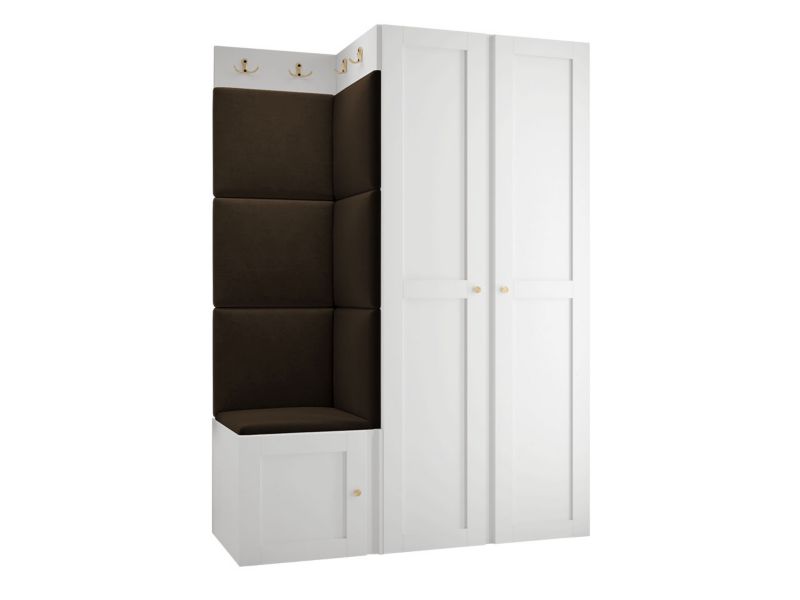 Zestaw MIRJAN 24 Orion Ramiro XXIII biały + brązowy 1 kpl.