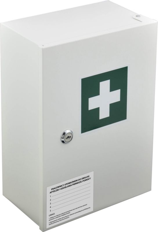 Apteczka Stahl 30 x 22 x 12,5 cm DIN 13157