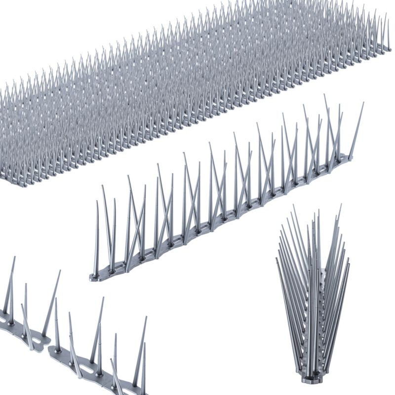 Kolce Na Ptaki KADAX 50x Przeciw Ptakom Nierdzewne Wysokie 24,25m Bezpieczne 1szt.