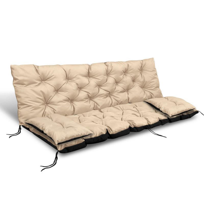 PODUSZKA OGRODOWA EDANTI ZESTAW NA ŁAWKĘ HUŚTAWKĘ 180x60x50 CM 2 PODUSZKI 1 szt.