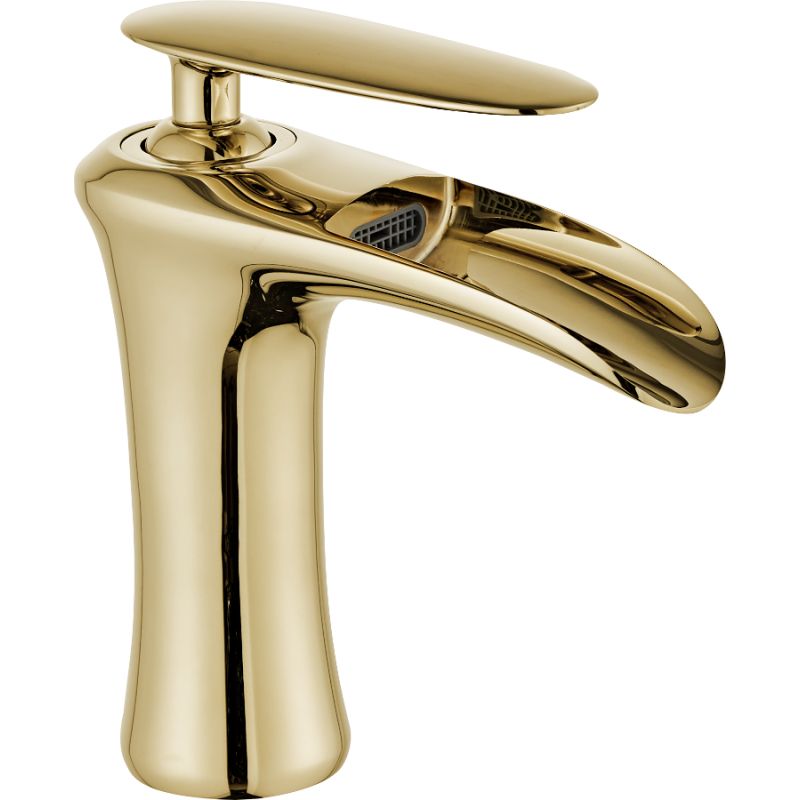 Bateria umywalkowa Mexen Lyra złota 18 cm 1 szt.