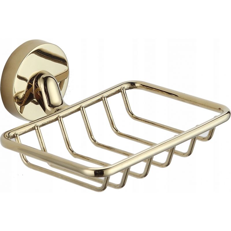 Mydelniczka ścienna Mexen Remo złota 13x6,5 cm 1 szt.