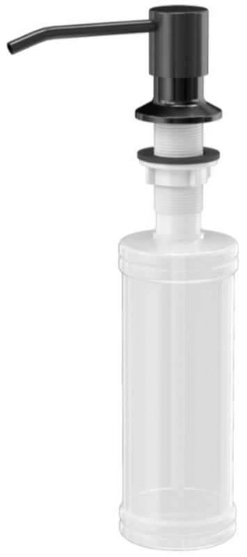 Dozownik do płynów Quadron Keira czarny PVD 320ml montaż blatowy kuchnia 1 szt.