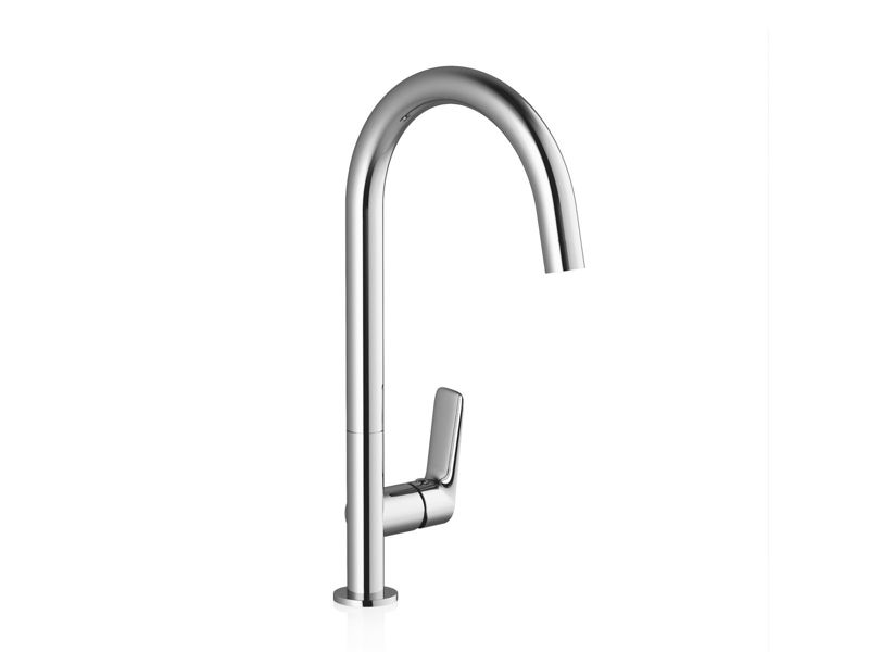 Bateria umywalkowa stojąca Ravak Classic CL 016.00 394 mm z ruchomą wylewką, bez korka, chrom 1 szt