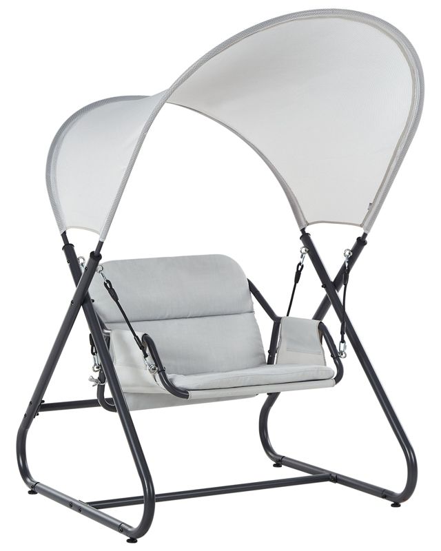 Huśtawka ogrodowa Solagna Metal Jasnoszary 1 szt.