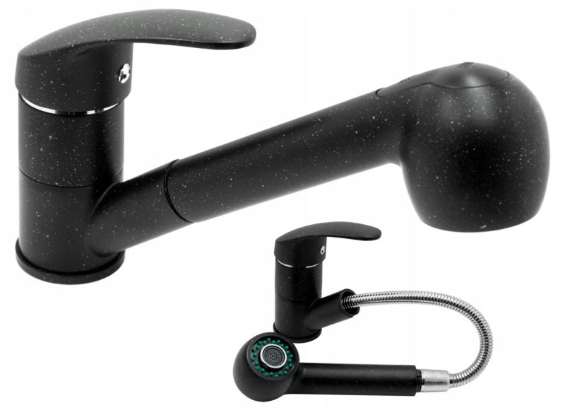 Bateria Kuchenna Granitan Hand z Wyciąganą Wylewką 1szt.