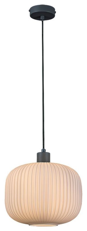 Lampa wisząca Rabalux Soraya zielono-biała wym: 120 x 25 x 25 cm 1xE27 x 60W 1 szt.