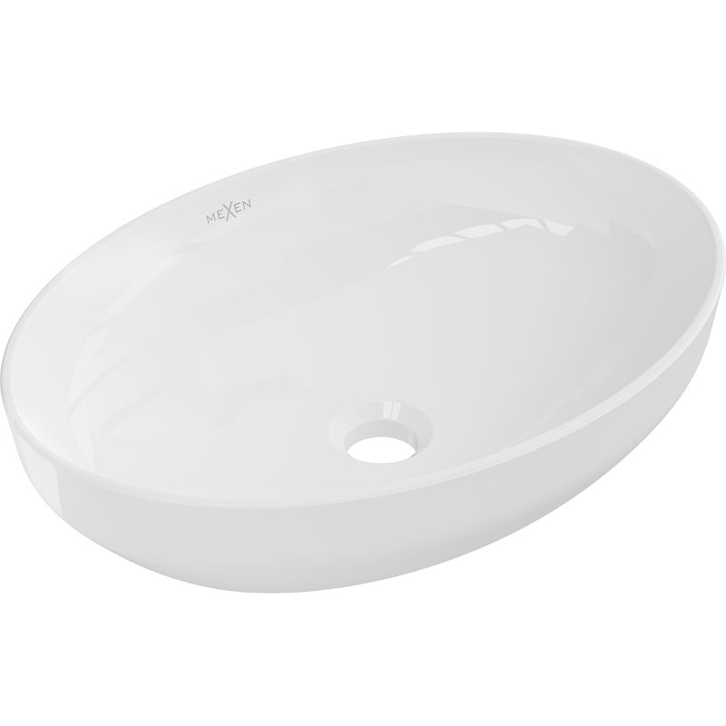 Umywalka nablatowa Mexen Cornelia biała 50x37 cm 1 szt.