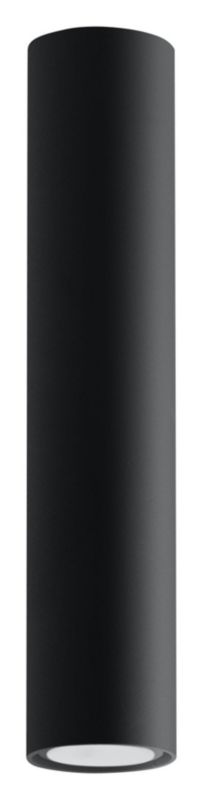 Spot sufitowy Sollux Lighting Lagos czarny 1 x GU10 x 40W IP20 wym: 8 x 8 cm - 1 szt.