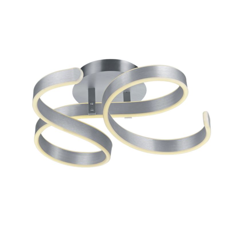 Lampa sufitowa wisząca Trio Francis 5329 srebrna nowoczesna wbudowany LED 40W 1 szt.