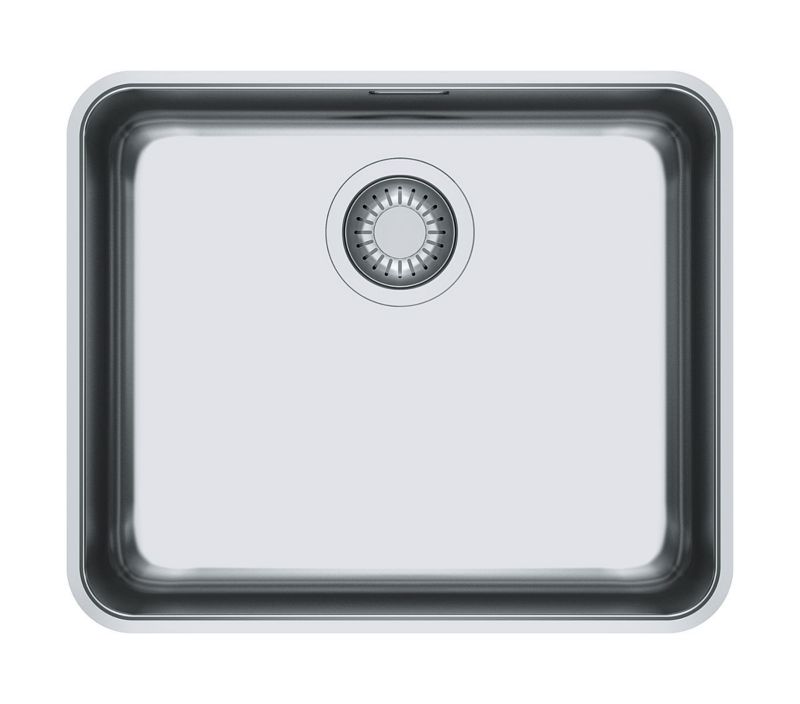 Zlewozmywak Franke Aton stalowy 51x43 cm, bez syfonu, korek auto, 1 szt.