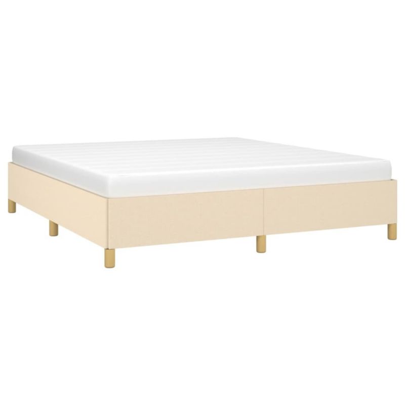 Łóżko tapicerowane WaszeMeble 160x200 cm kremowa WM-3120974 1 szt.