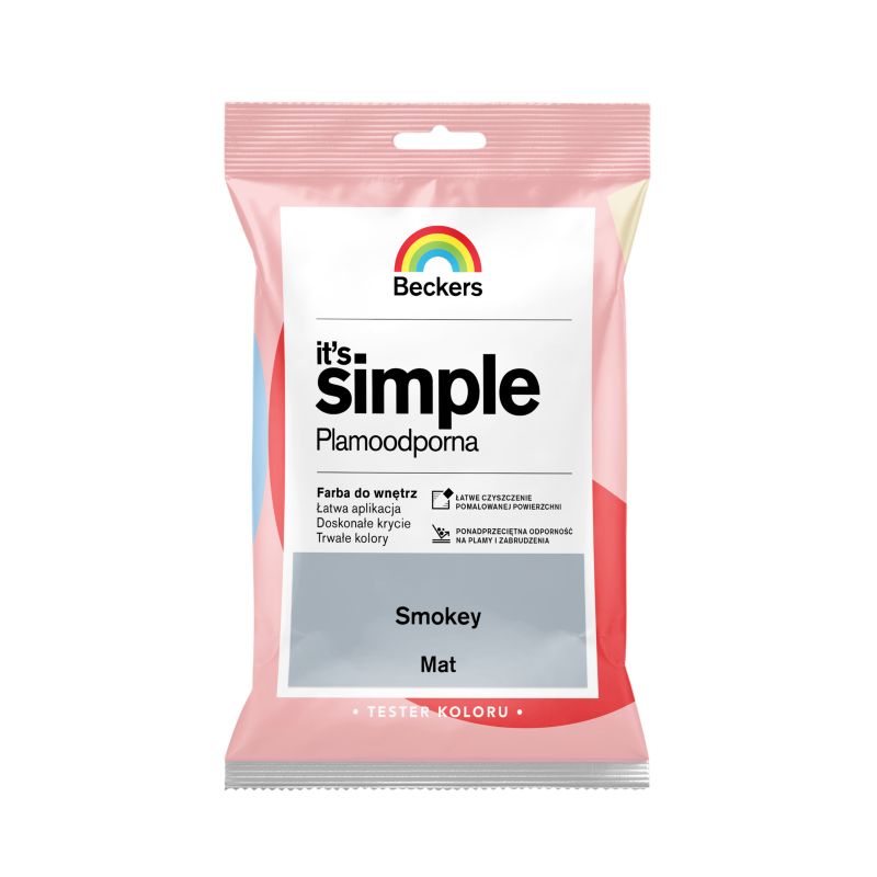 Tester farby kolorowej Beckers It's Simple smokey 0,05 l