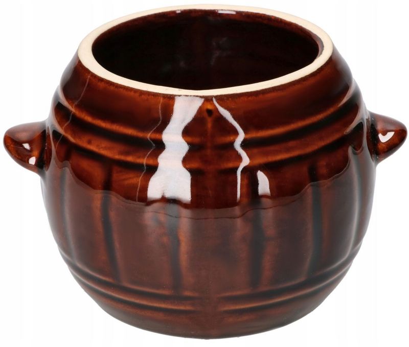Beczka kamionkowa KOTARBAU brązowa 1l 1 szt.